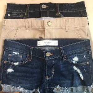 Shorts bundle! Abercrombie & Fitch